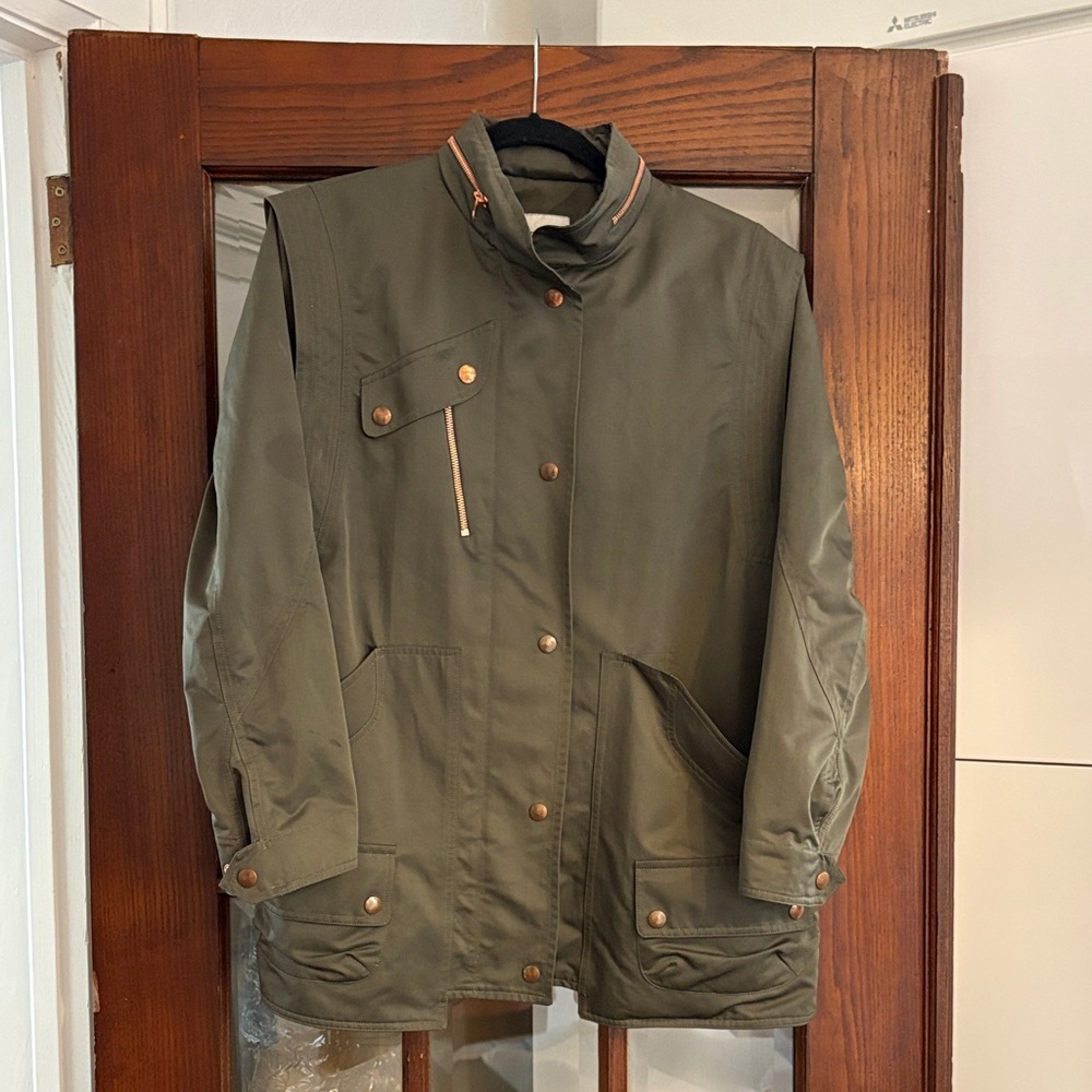 Sandro Olive Green Women's Jacket